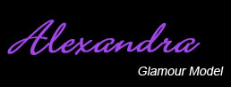 Glamour model Alexandra