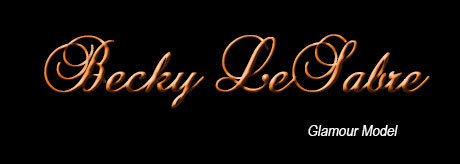 Glamour Model Becky LeSabre