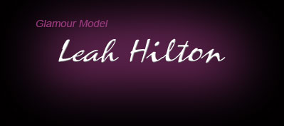 Glamour model Leah Hilton
