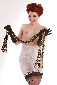 Glamour model burlesque star Ludella Hahn