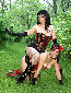 Goth & Glamour Models Bombshell Mandy & Carissa
