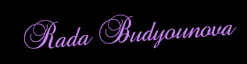 Glamour Model Rada Budyounova